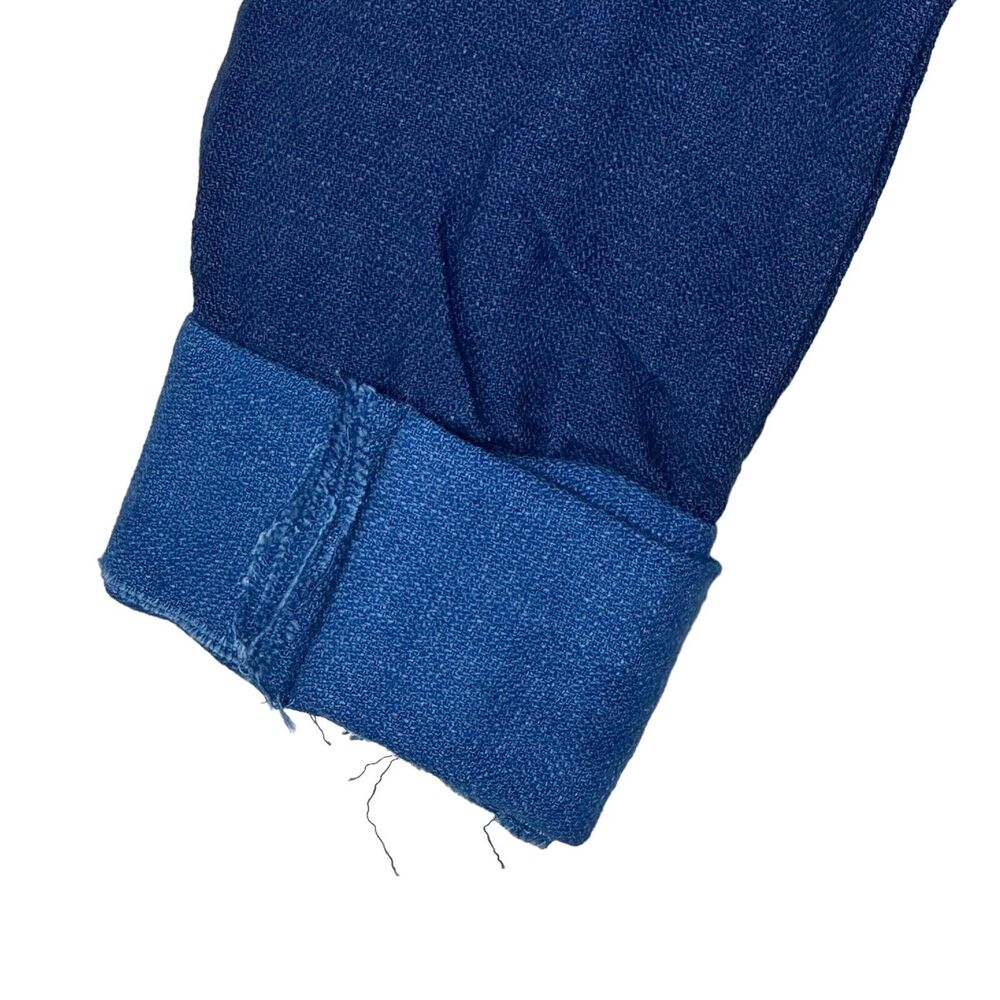 Sandrine Rose Patchwork Button Up Shacket Tunic D… - image 10